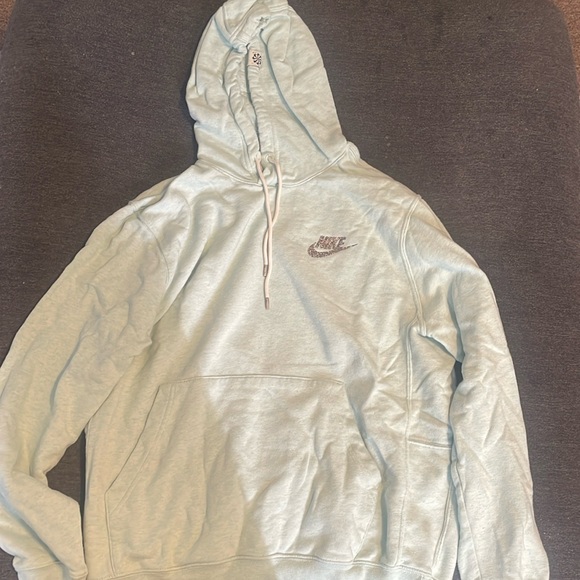 Light blue Nike hoodie - Picture 1 of 2